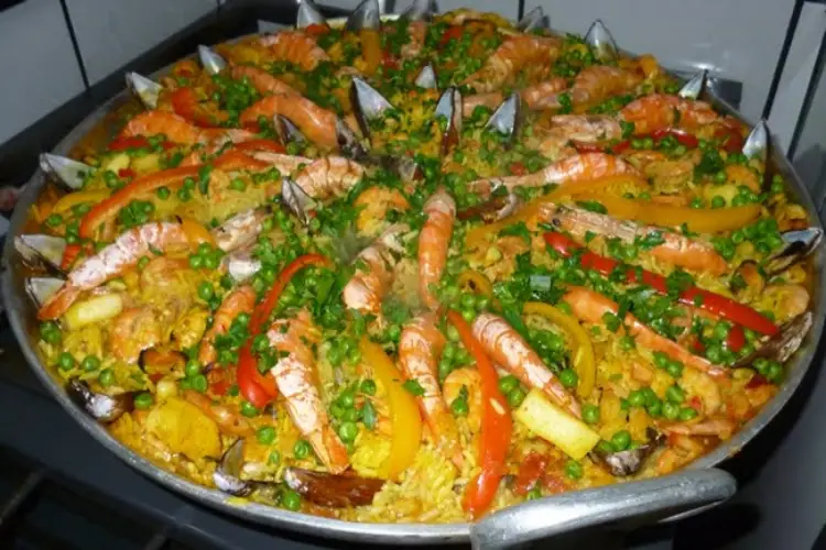 Paella De Frutos Do Mar Xtudoreceitas