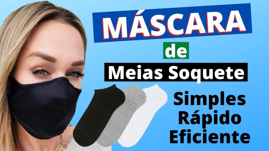 Como fazer Mascara de proteção de Meia