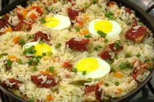 Receita de arroz de carreteiro