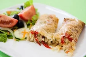 Receita de Almofadas de Bacalhau e pimentões