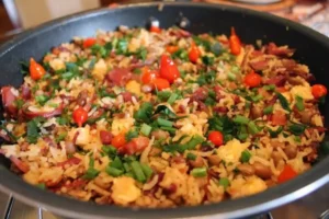Receita de Baião de Dois