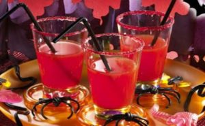 Receita de Bebida de Sangue para o Halloween