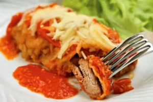 Receita de Bife à Parmegiana Light