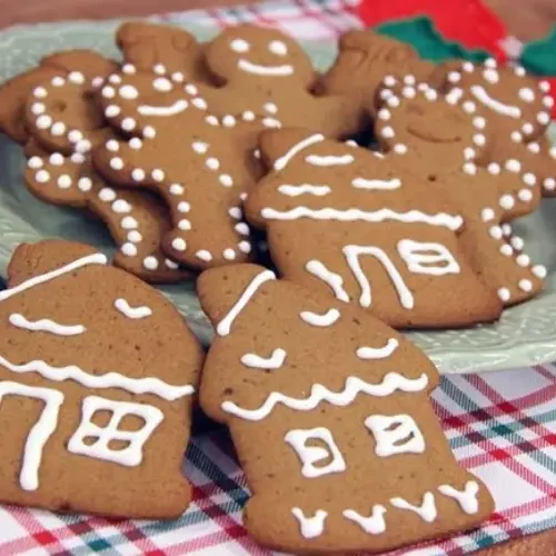 Receita de Biscoitos Decorados de Natal