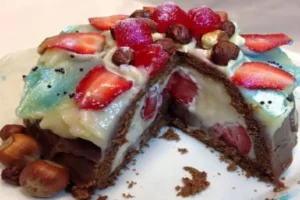 Receita de Bolo Oval