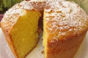 Receita de bolo com suco Tang