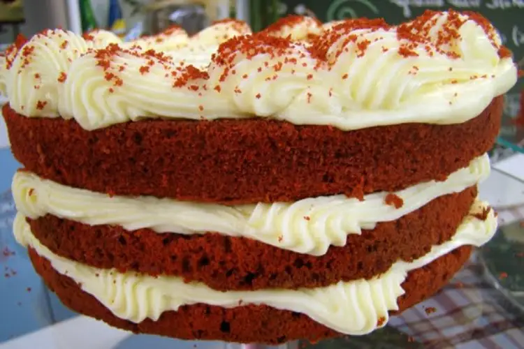 Receita de Bolo de Veludo Vermelho Red Velvet Cake