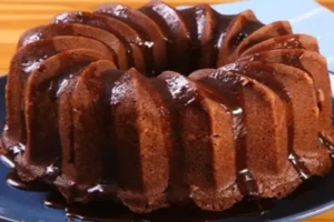 Receita de Bolo de chocolate com maizena de microondas