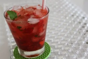 Caipiroska de Morango
