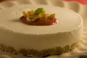 Receita de Cheesecake com calda de morango light
