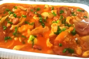 Receita de Dobradinha com Feijão Branco