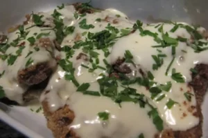 Receita de Filé mignon à milanesa com requeijão