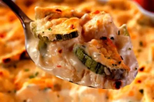 Receita de Gratinado de abobrinha e palmito