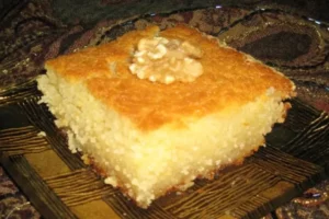 Receita de Harissi bolo sírio