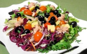 Receita de Insalata Mista con Tonno