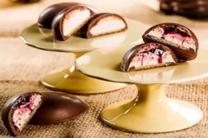 Receita de Mini Ovos de Marshmallow