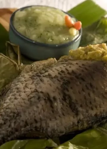 Receita de Moqueca de peixe com pirão