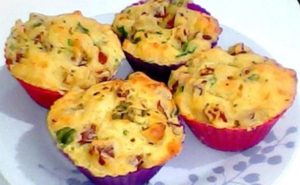 Receita de Muffin de Queijo com Azeitonas