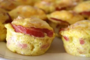 Receita de Muffins de Bacon
