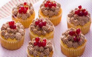 Receita de Muffins de Groselha com Chocolate