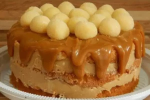 Receita de Naked Cake de Ninho Trufado