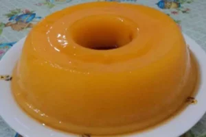 Receita de Pudim de Laranja com 3 ingredientes