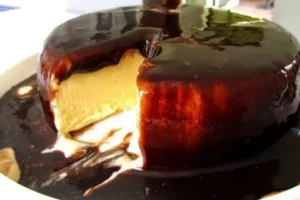 Receita de Pudim de Leite Condensado e Chocolate