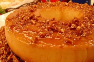 Receita de Pudim de Abóbora com Amendoim Caseiro