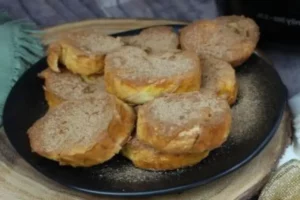 Receita de Rabanada na Air fryer