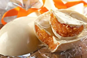 Receita de Ovo de Pascoa Trufado com Doce de Abóbora