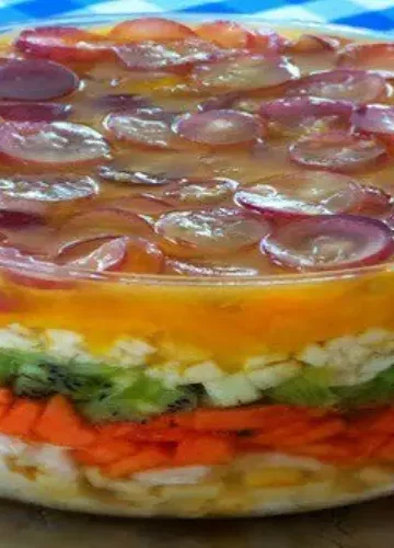 Receita de Saladas de Frutas em Camadas