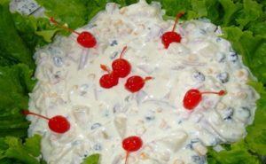Receita de Salada Especial de Natal
