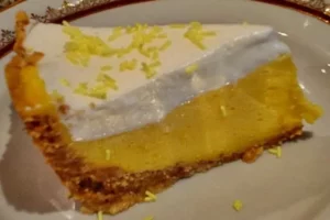 Receita de Semi Frio de Limão