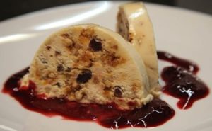 Receita de Sobremesa gelada de Natal Nougat glacé