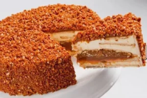 Receita de Torta Crocante de Doce de Leite