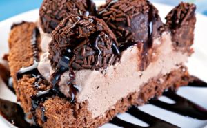 Receita de Torta de Brigadeiro e Sorvete