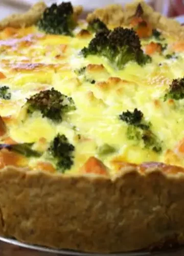 Receita de Torta de Brócolis com Ricota