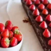 Receita de Torta de Chocolate com Morangos