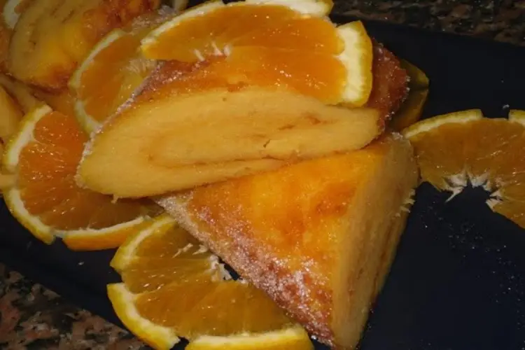 Receita de Torta doce de batata com laranja