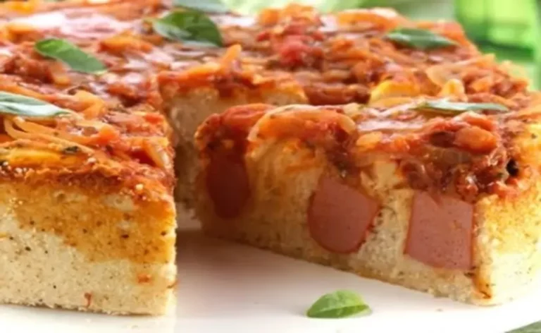 Torta de salsicha siciliana