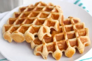 Receita de Waffle de liquidificador