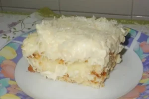 Receita de Bolo Gelado de Coco