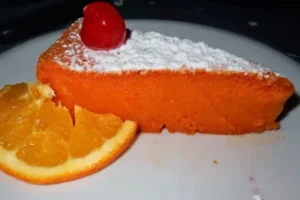 Receita de Bolo de Húmido de Cenoura e Laranja