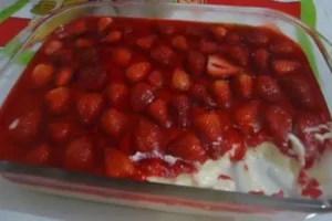 Receita de Delícia de Morango