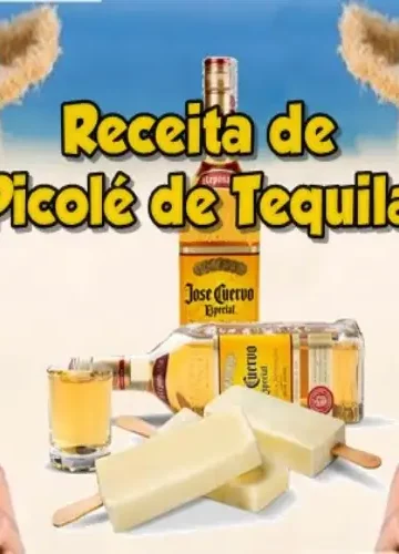 Receita de Picolé de Tequila