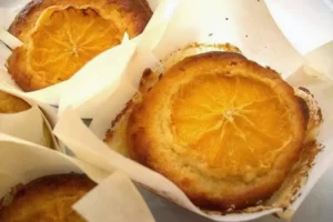 Queques de Laranja e Coco