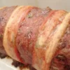 Receita de Rocambole de Carne com Bacon