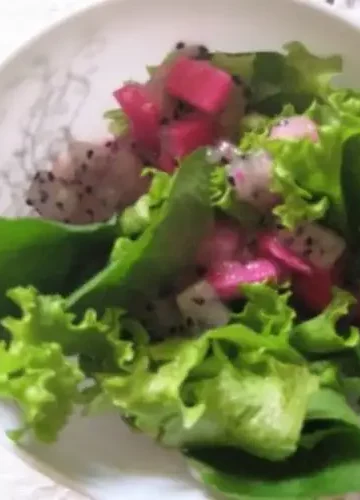 Receita de Salada de Pitaya